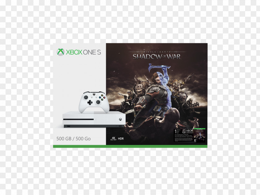 Xbox Middle-earth: Shadow Of War Mordor One S PNG