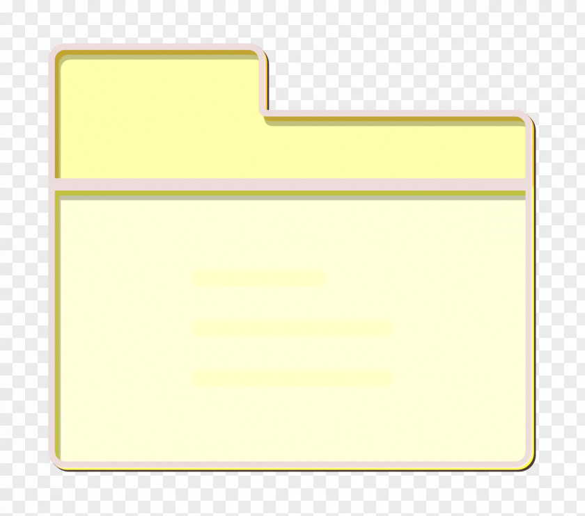 Material Property Rectangle Folder Icon Essential PNG