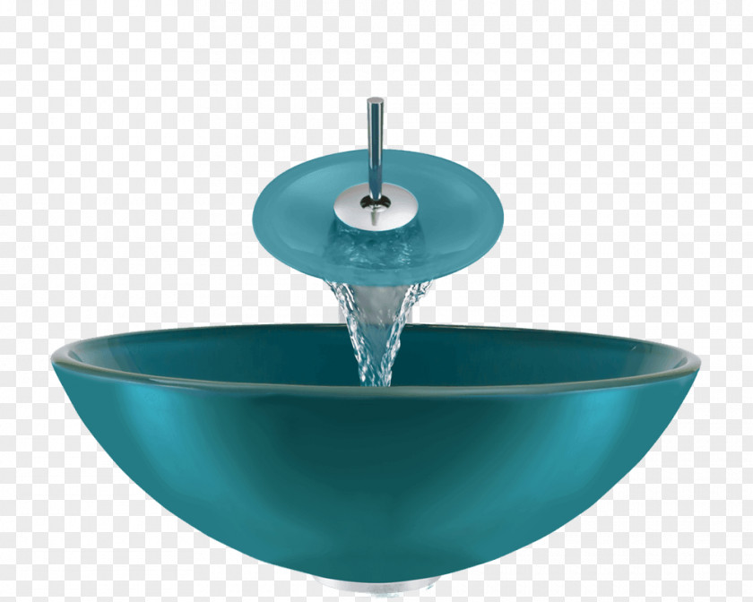 Sink Turquoise Bowl Bathroom Chrome Plating PNG