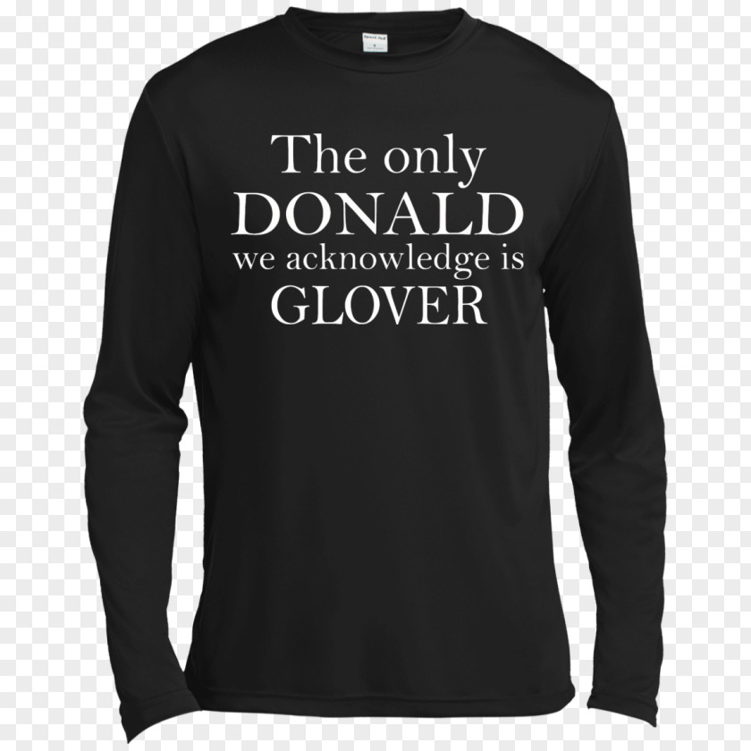 Donald Glover Long-sleeved T-shirt Sweater PNG