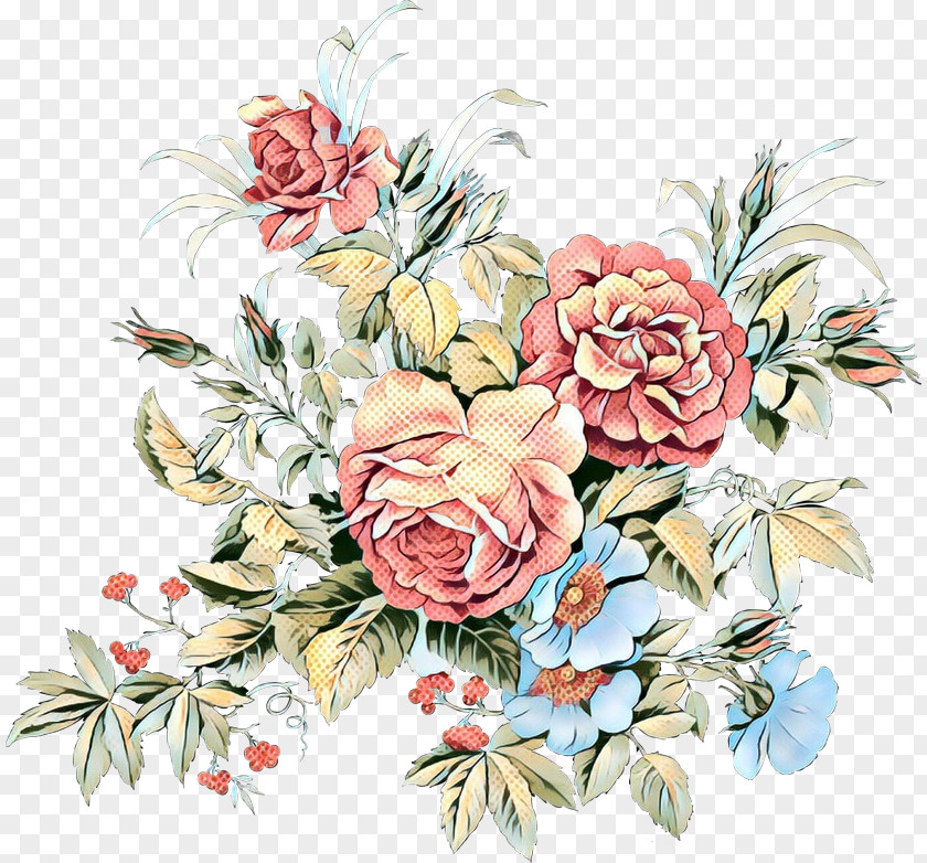 Flower Image Decal Paper Vintage Floral Rose PNG