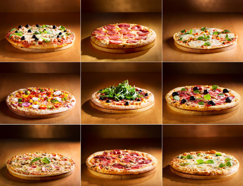 Gourmet Pizza Margherita Italian Cuisine Stock Photography Delivery PNG