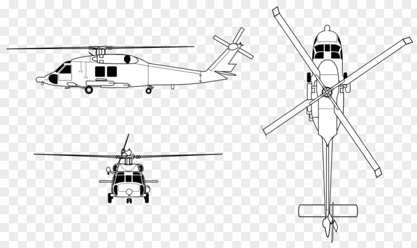 Helicopter Sikorsky SH-60 Seahawk UH-60 Black Hawk HH-60 Jayhawk S-70 PNG