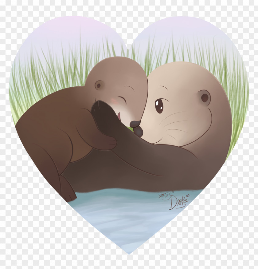 Mother’s Day Mother Sea Otter Poster Animal Mammal PNG