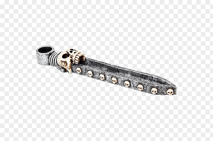 Skull Skeleton Bone Censer Horn PNG