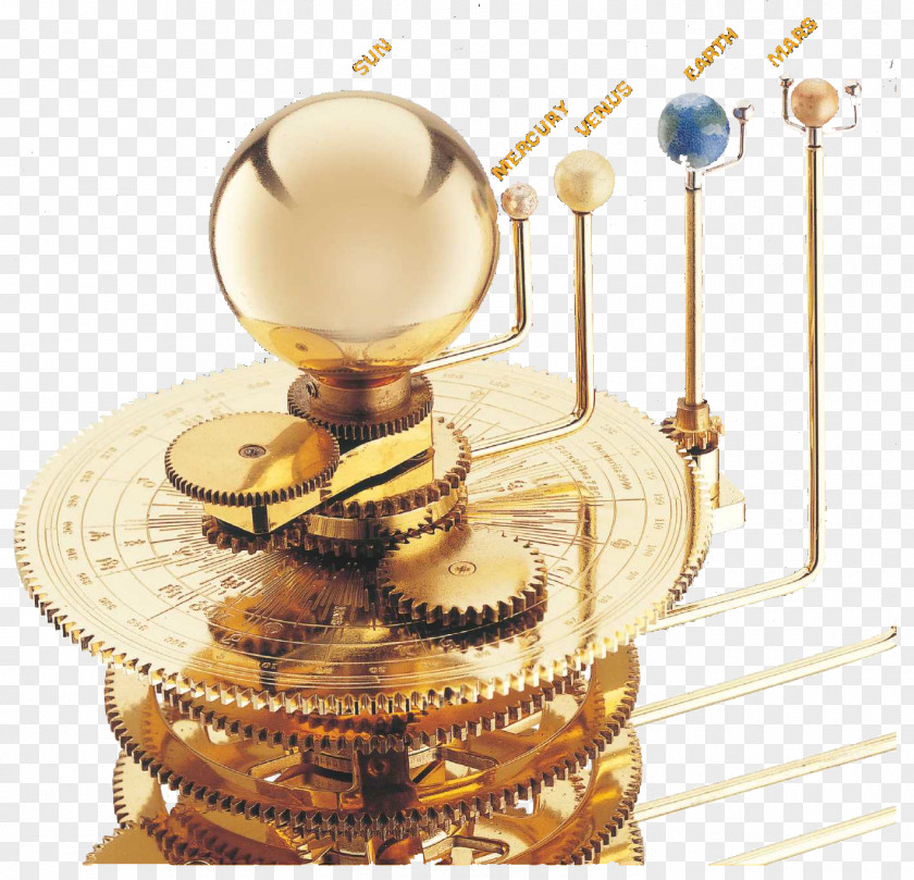 Stage Build Orrery Solar System Model Planet Scale Models PNG