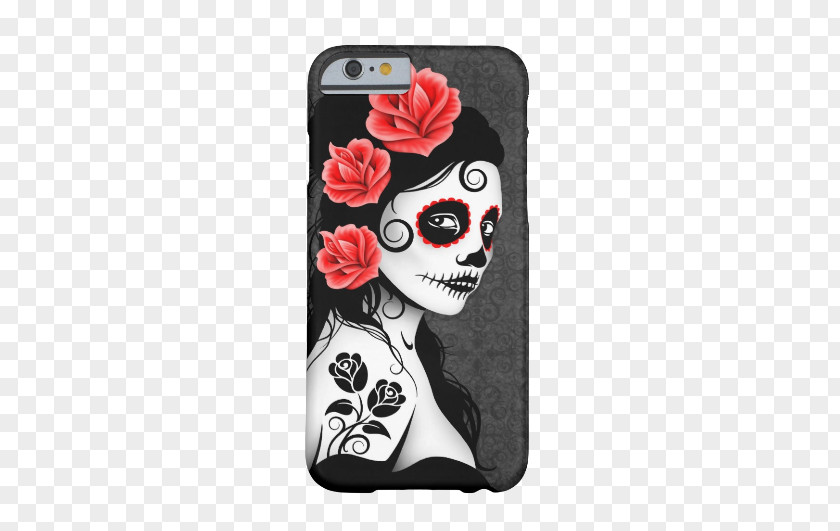 Boho Jewel Calavera Day Of The Dead Woman T-shirt Female PNG