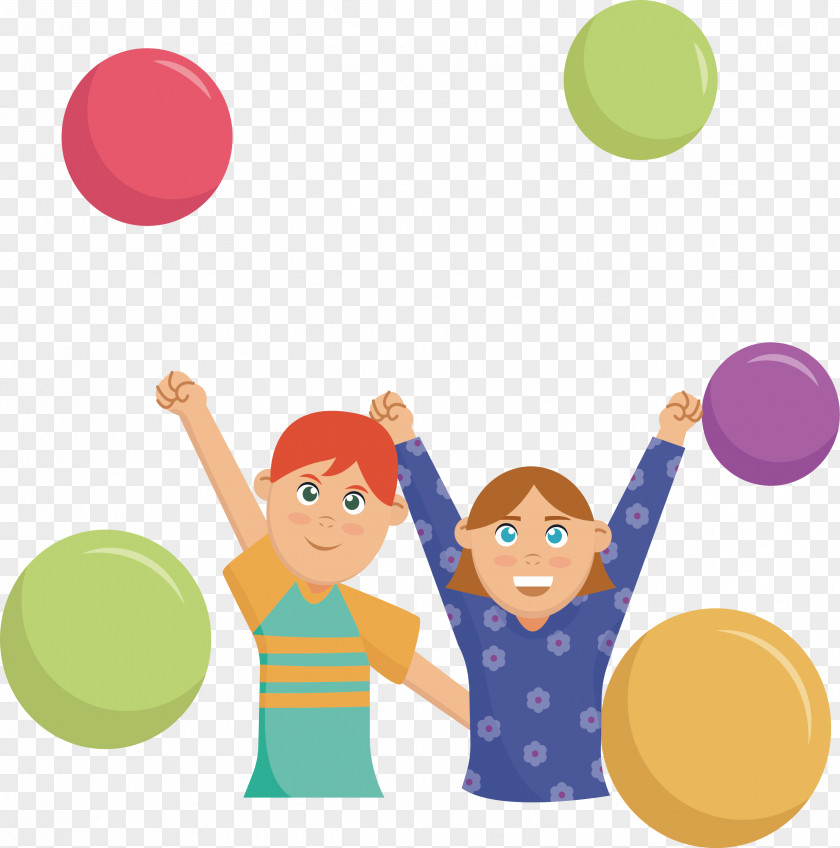 Cheering The Children Child Clip Art PNG