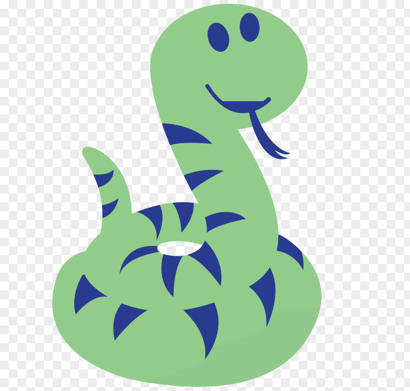 Cute Cartoon Snake Snakes Clip Art Reptile Free Content PNG