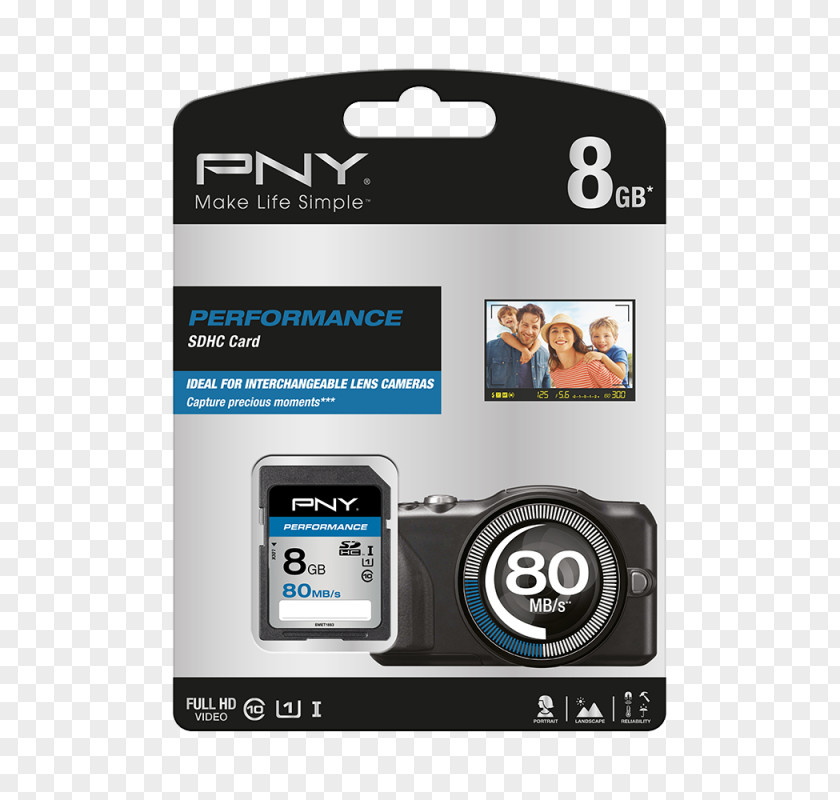 Camera Flash Memory Cards SDHC Secure Digital PNY Technologies Computer Data Storage PNG