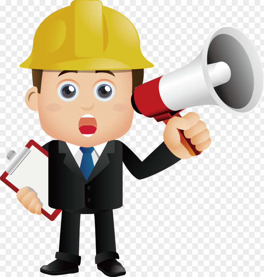 Engineer Euclidean Vector Cartoon PNG