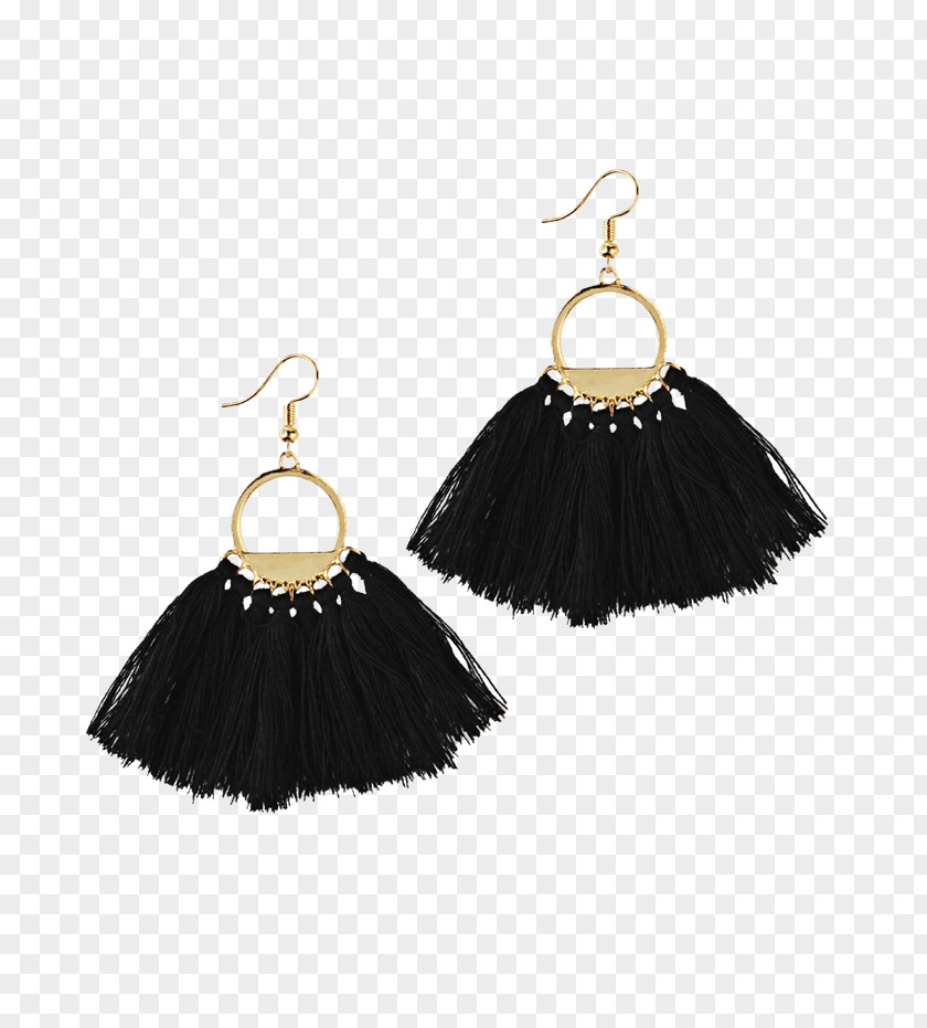 Hollowed Out Railing Style Earring T-shirt Tassel Robe Jewellery PNG