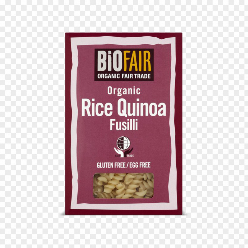 Organic Rice Food Pasta Quinoa Fusilli Spaghetti PNG