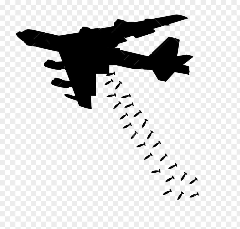 Silence Silhouette Stock Photography Image Boeing B-52 Stratofortress Illustration PNG