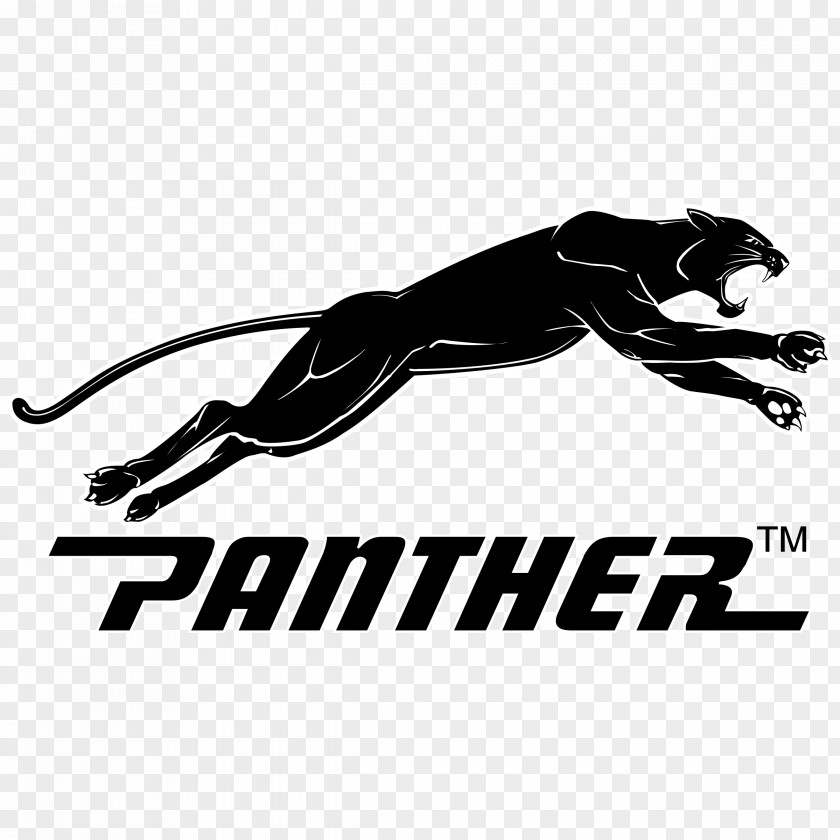 Black Panther Logo Panthera Vector Graphics Image PNG