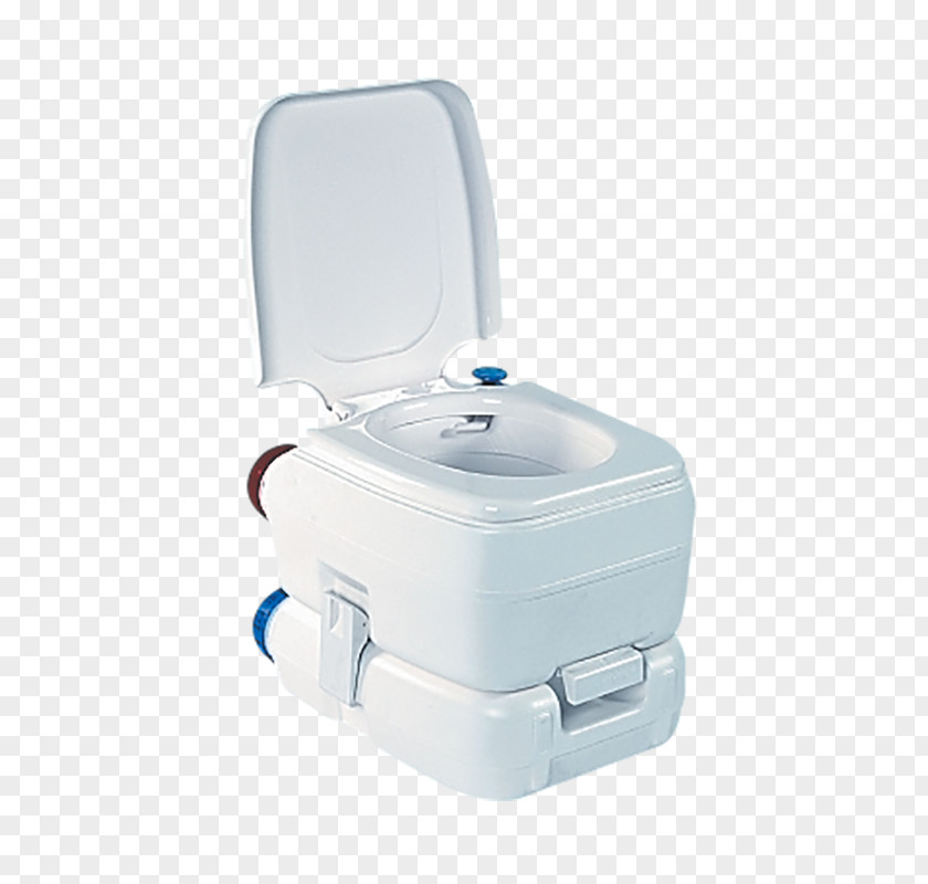 Brush Pot Portable Toilet Chemical Flush Holding Tank PNG