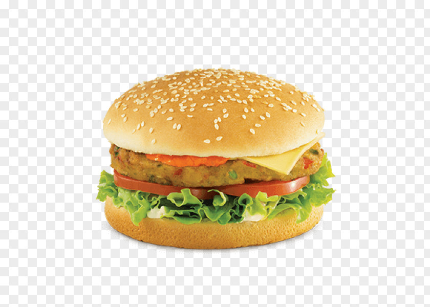 Veg Burger Veggie Hamburger Vegetarian Cuisine KFC French Fries PNG
