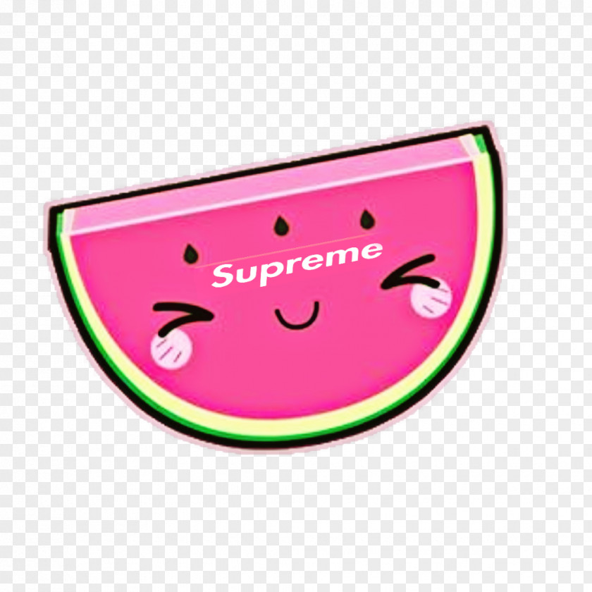 Watermelon Kawaii Image Drawing PNG