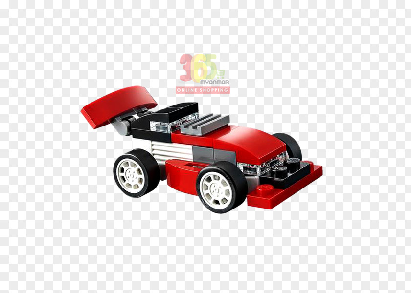 Toy LEGO 31055 Creator Red Racer Lego Racers PNG