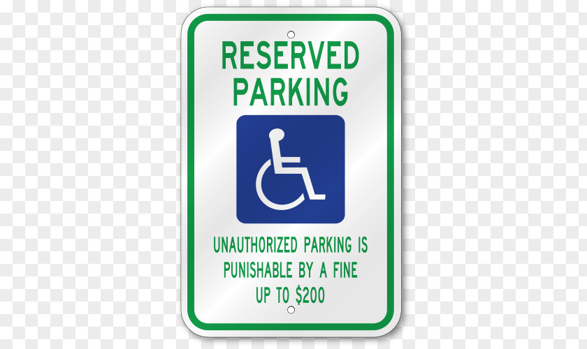 Disabled Parking Sign Green Brand Traffic Logo PNG