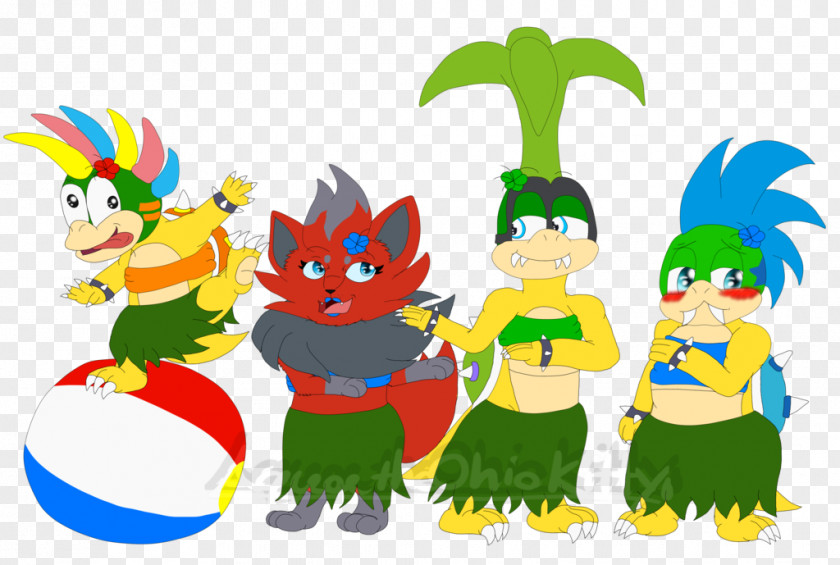 Hanging Out Koopalings Koopa Troopa DeviantArt Clip Art PNG