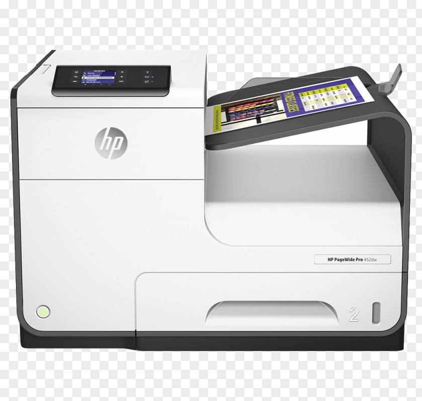Hewlett-packard Hewlett-Packard HP PageWide Pro 452 477 Inkjet Printing Printer PNG