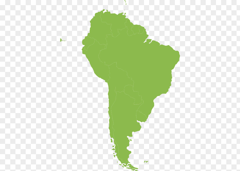 Latin American Cliparts South America Vector Map Clip Art PNG