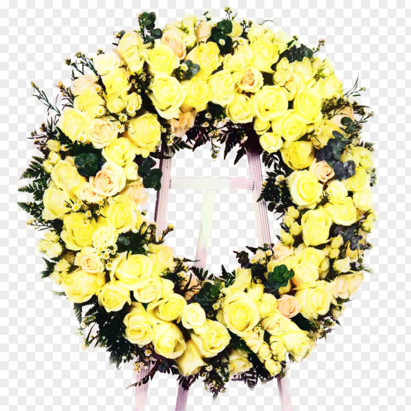 Wreath Funeral Flower Clip Art Floral Design PNG