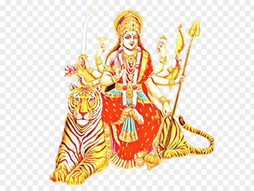 Guru Puja Durga Mata PNG