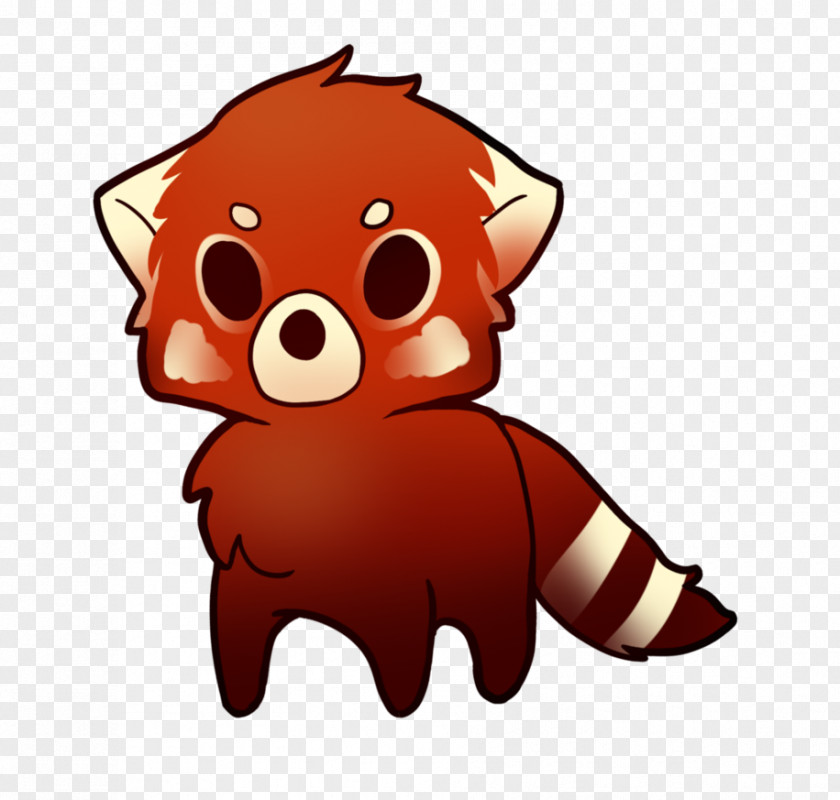 Cute Panda Drawing Red Giant Cartoon Clip Art PNG