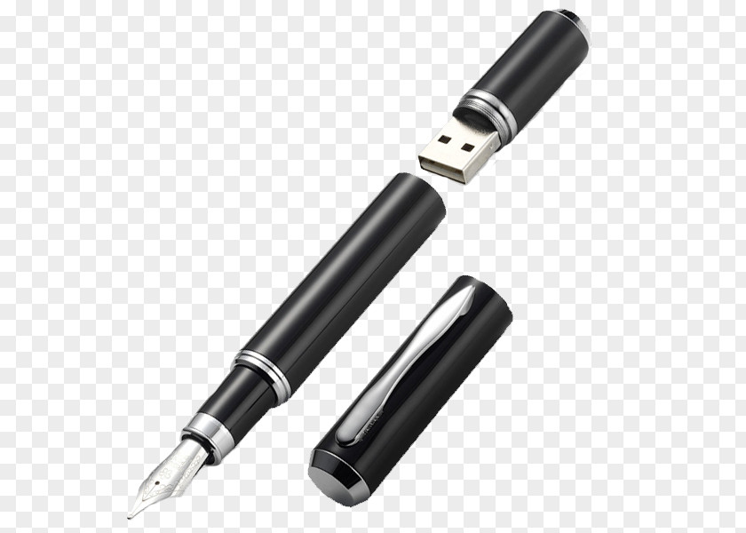 Fountain Pen USB Flash Drives Kindle Fire HD Laptop Hard PNG