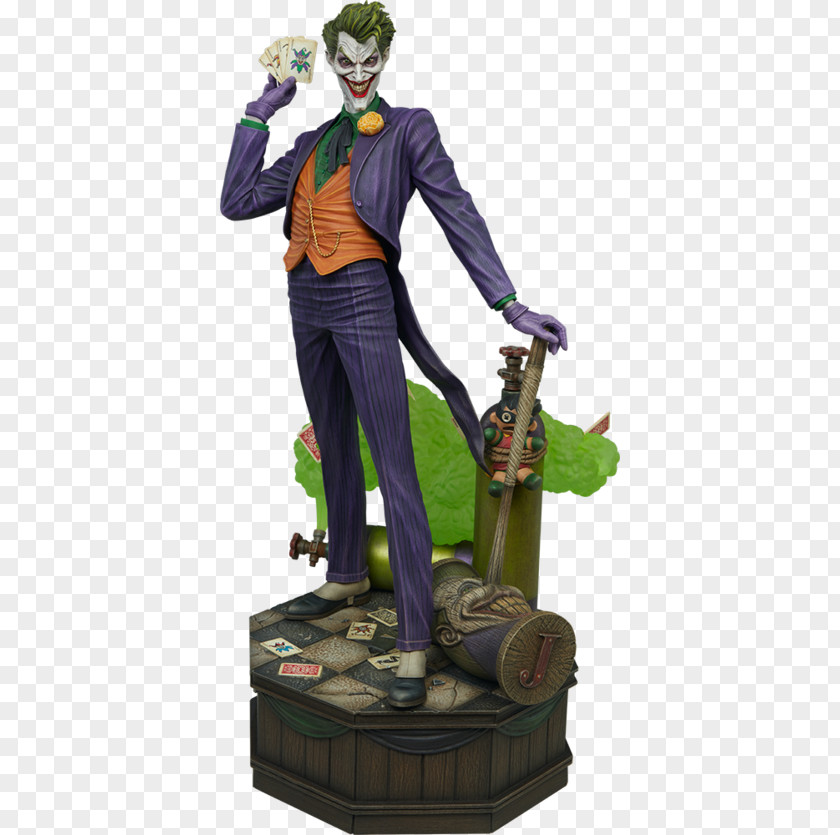 Joker Batman Harley Quinn Figurine Statue PNG