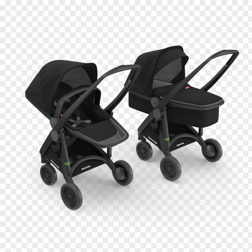 Olive Et Tom Baby Transport Infant Black Child Green PNG