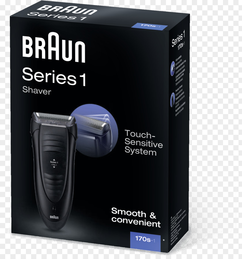 Razor Hair Clipper Electric Razors & Trimmers Braun Series 1 190s-1 Shaving 150 PNG