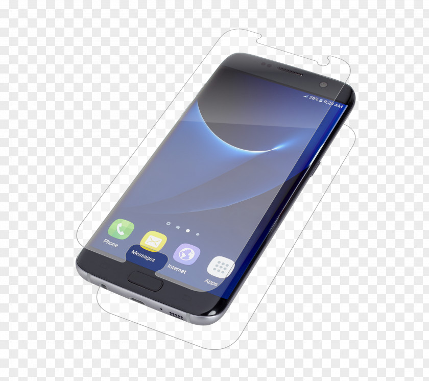 Samsung GALAXY S7 Edge Zagg InvisibleShield Screen Protector Protectors PNG