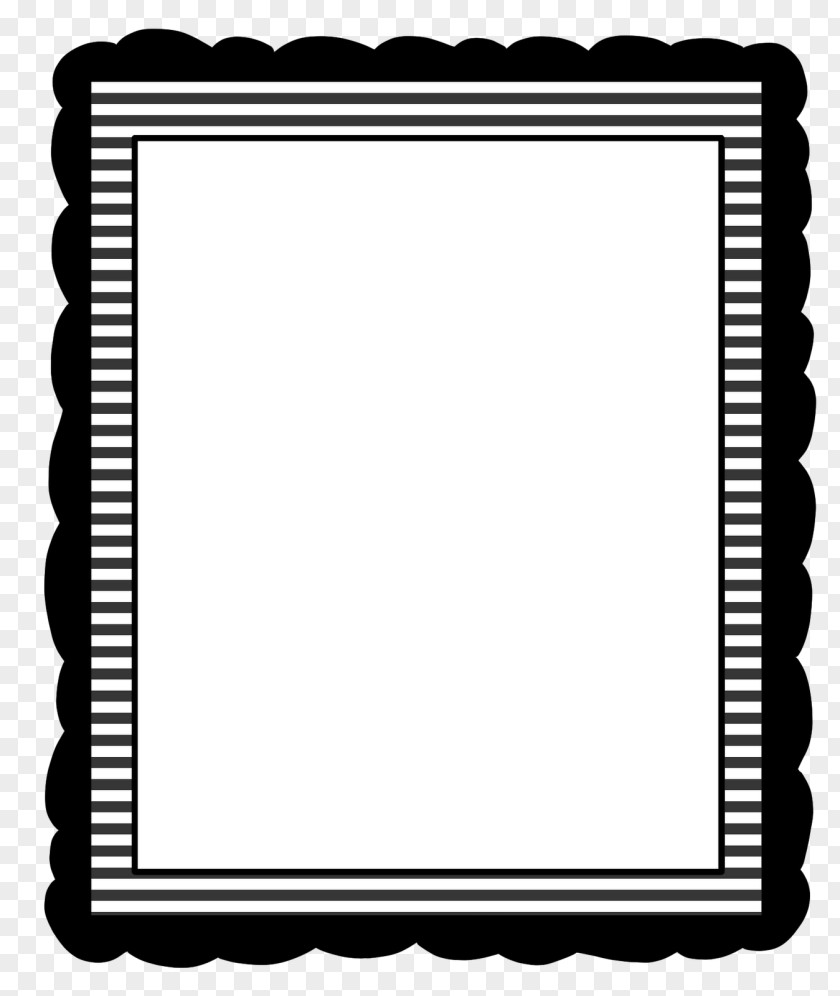 Border Black And White Clip Art PNG