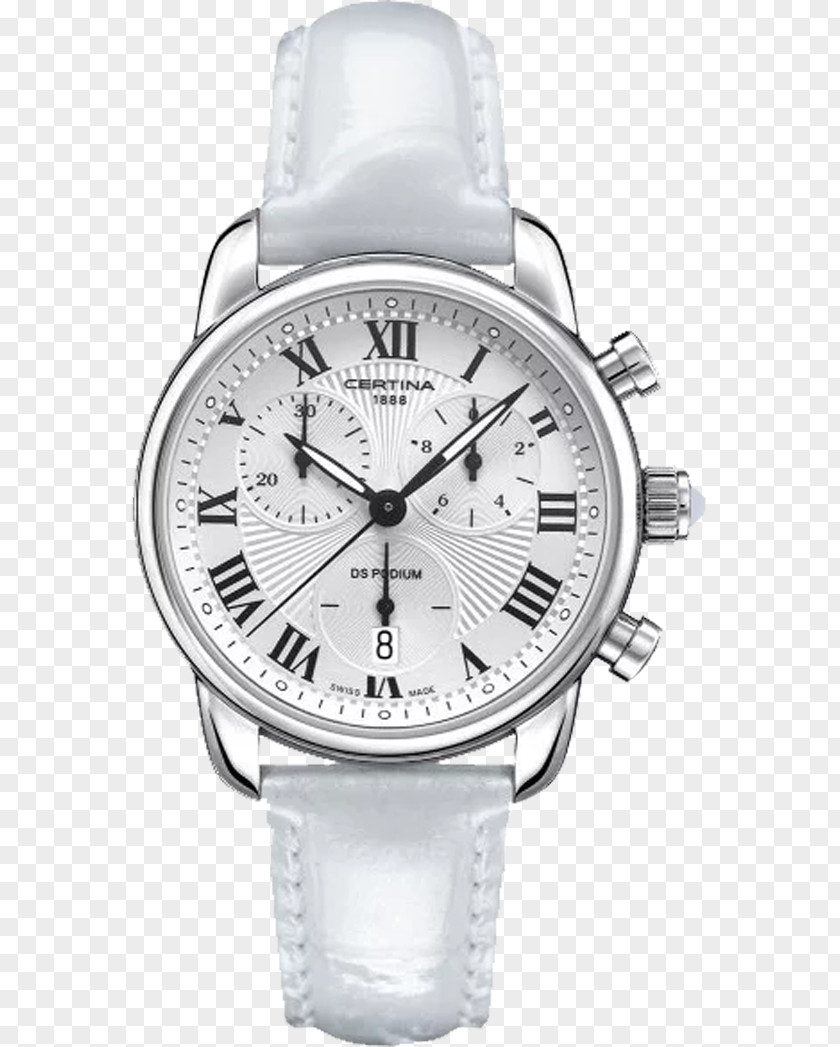 Watch Certina Kurth Frères Chronograph Clock Strap PNG