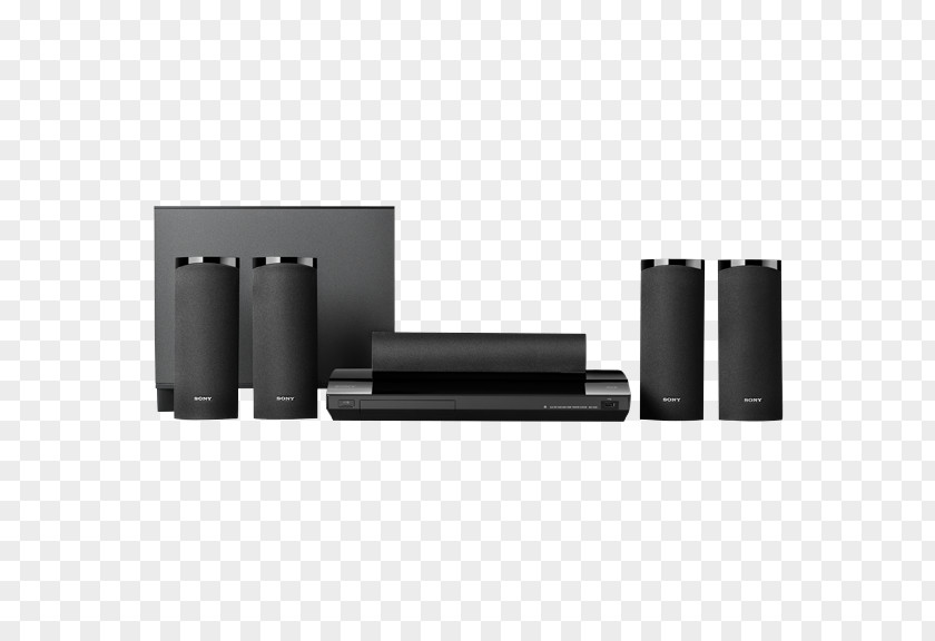 Home Theater System Blu-ray Disc Systems Sony BDV-E580 Cinema 5.1 Surround Sound PNG
