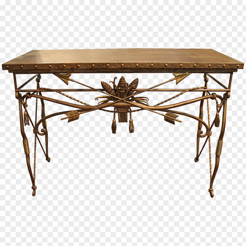 Iron Table Decorative Arts Modern Furniture PNG