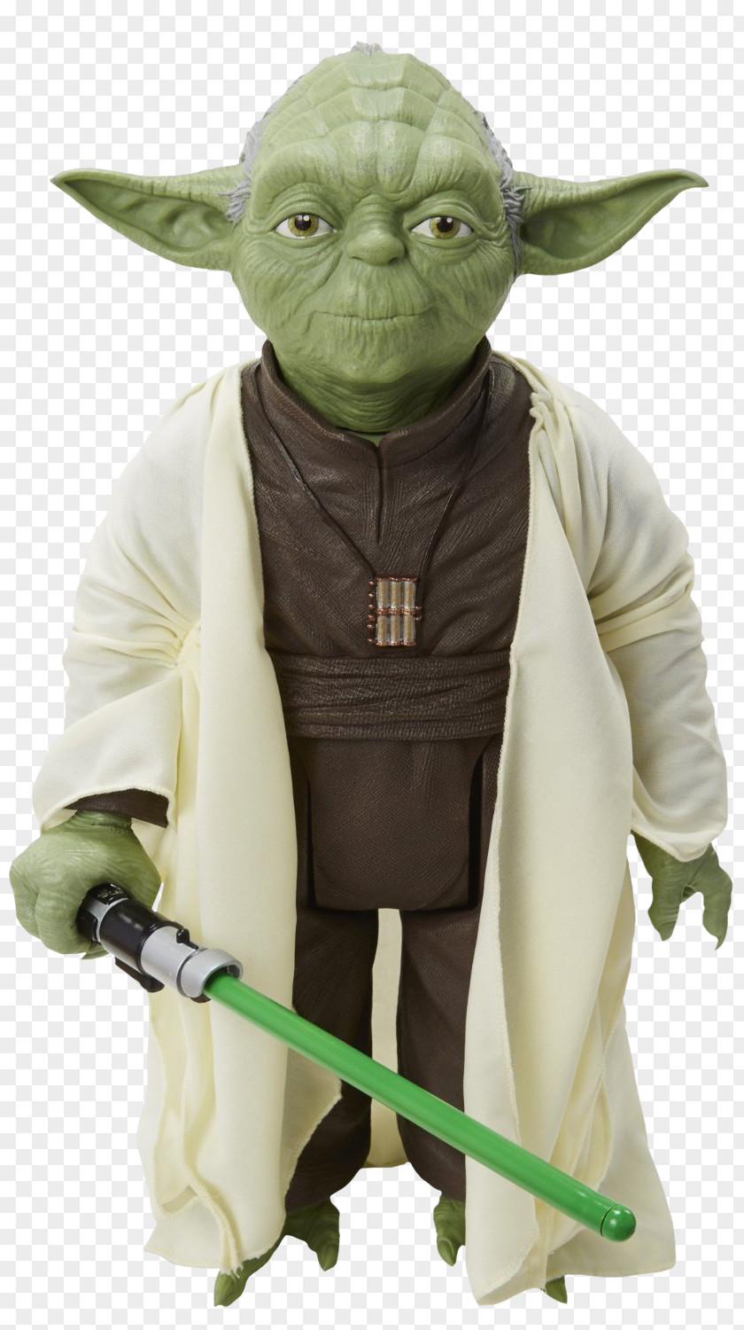 Action Figures Yoda Star Wars Jedi Lightsaber The Force PNG