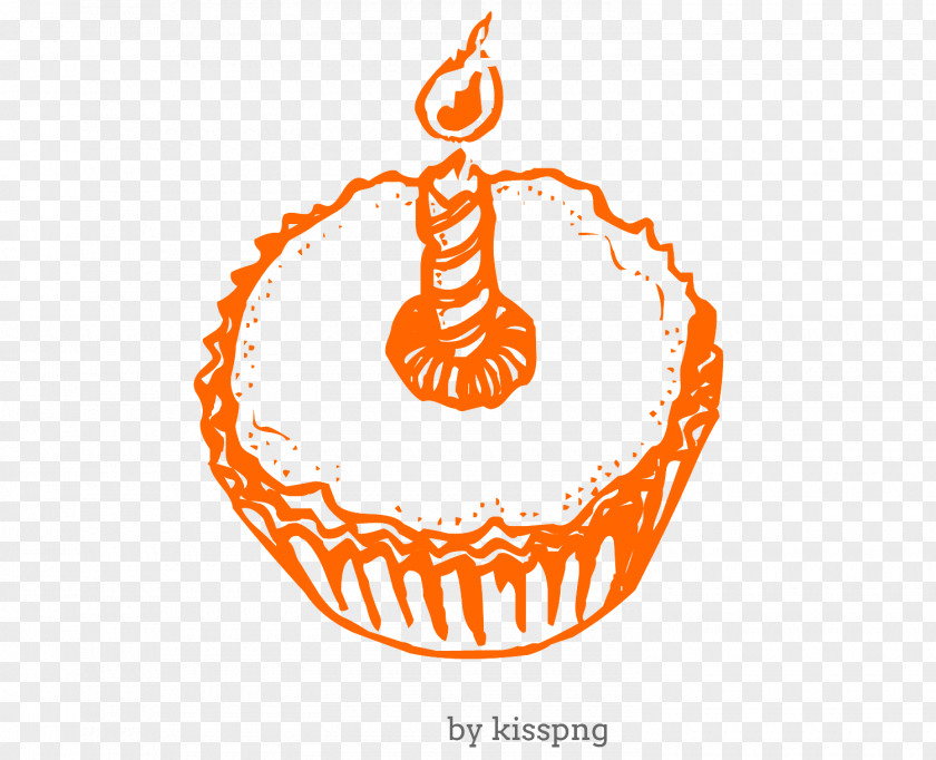 Birthday Happy Cupcake. PNG