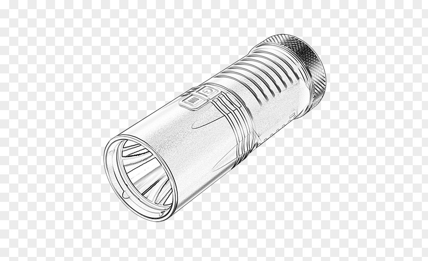 Flashlight Product Design Cylinder PNG
