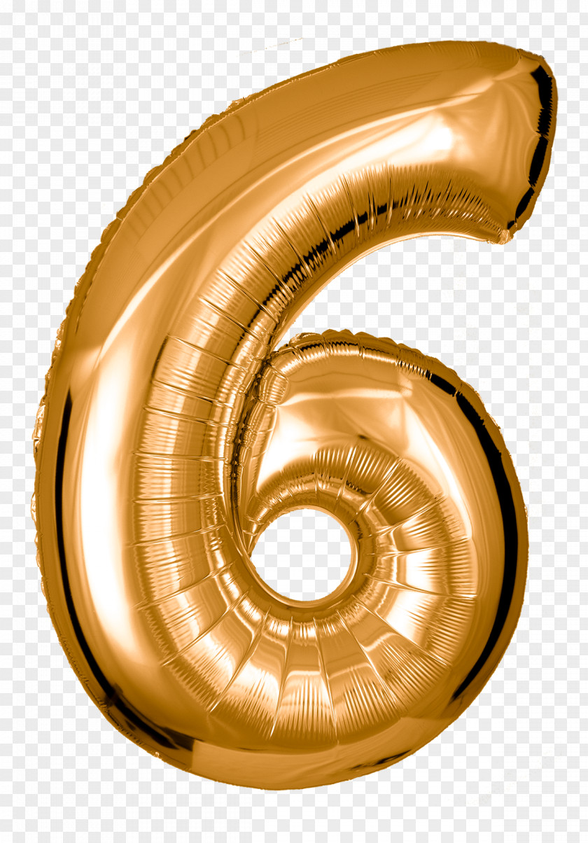 Gold Toy Balloon Green Red Number PNG