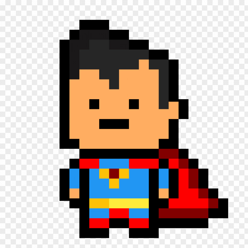 Superman Logo Pixel Art Batman PNG