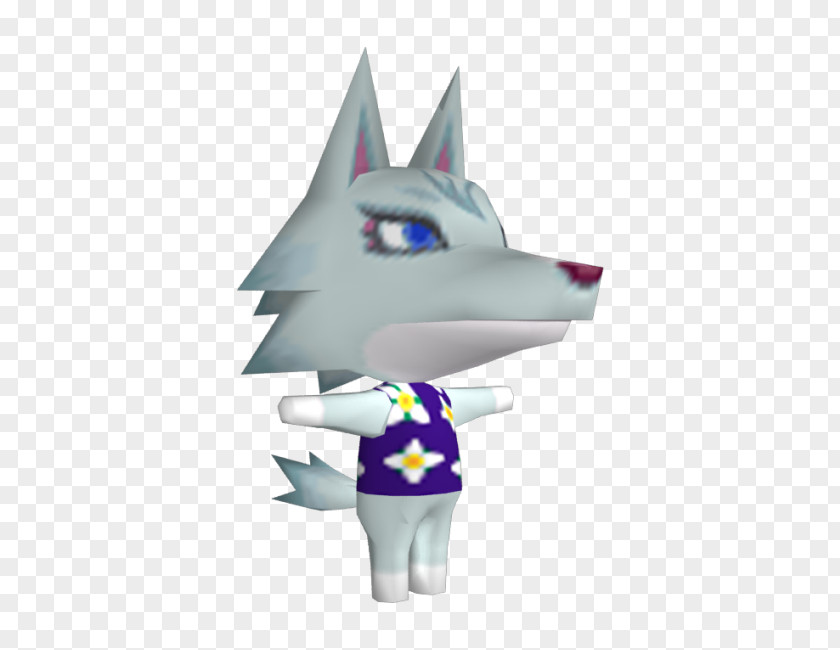 Animal Crossing: City Folk New Leaf Wild World Gray Wolf PNG