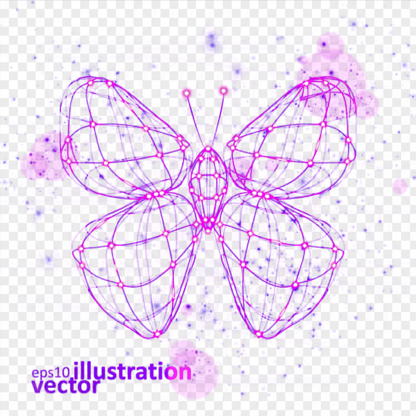 Butterfly Light Effect PNG