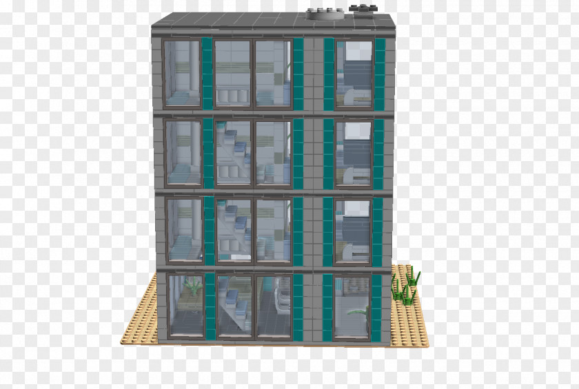 Lego Apartment Shelf Bookcase Glass Unbreakable PNG