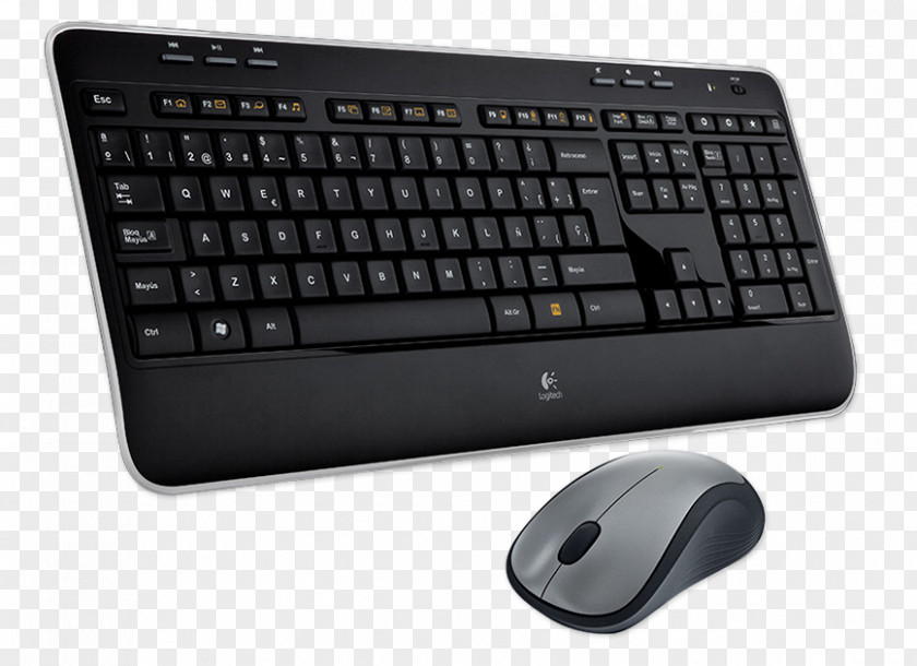 Mouse And Keyboard Computer Logitech Unifying Receiver Laptop Wireless PNG