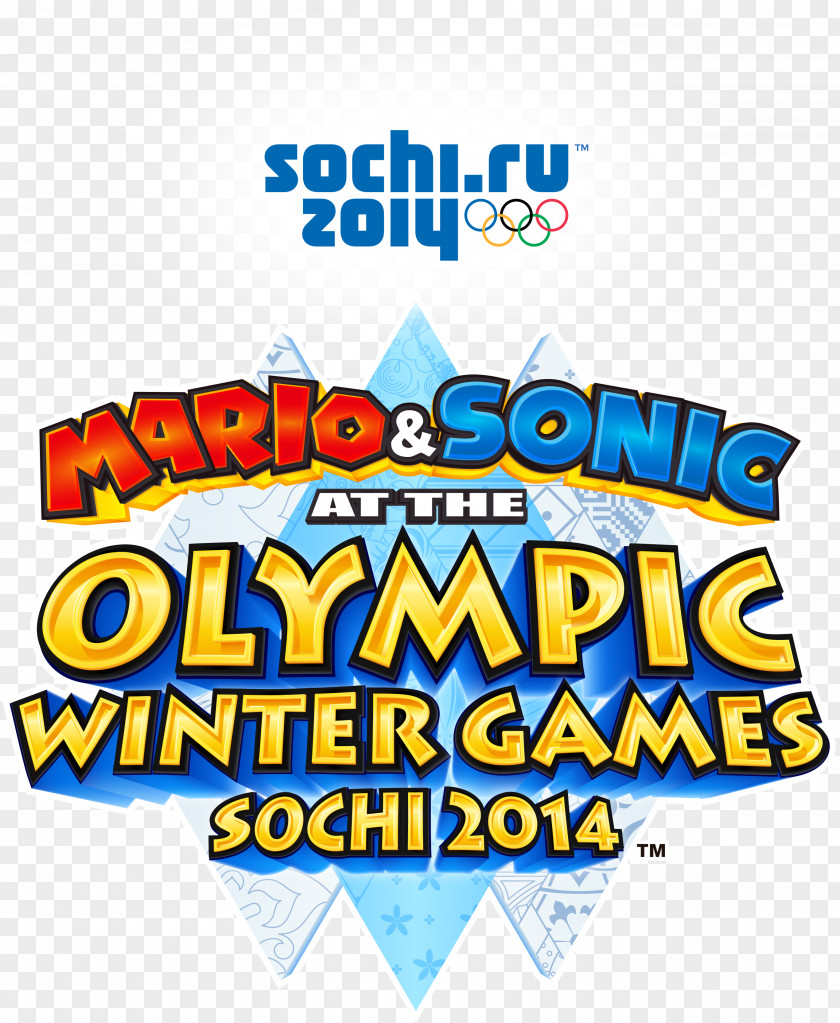 Olympic Movement Mario & Sonic At The Games Sochi 2014 Winter Olympics PNG