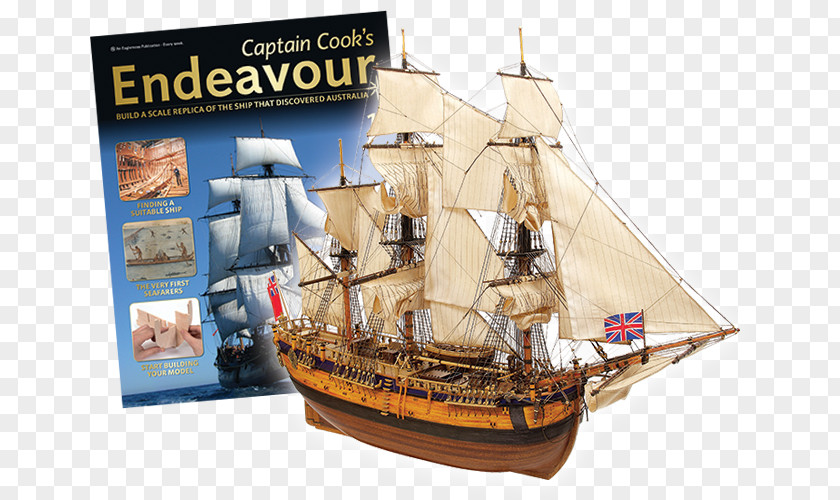 Ships HM Bark Endeavour Replica Ship First Voyage Of James Cook HMS Barque PNG